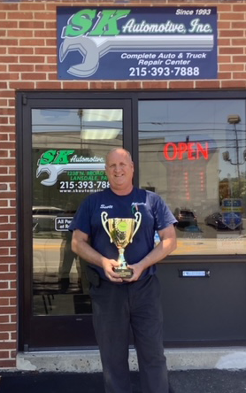 Scott, auto parts warehouse 2021 technician of the year